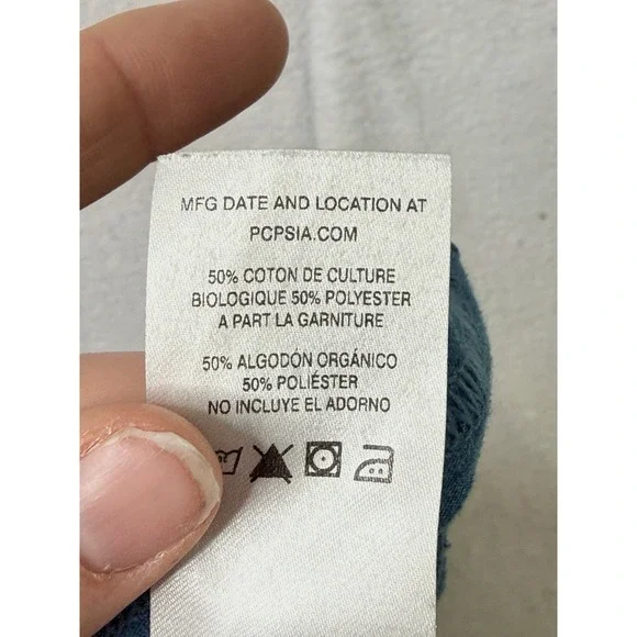 Patagonia Men's Cotton T Shirt Size Large Slim Fit Active Outdoors Hike Camp - Picture 5 of 13